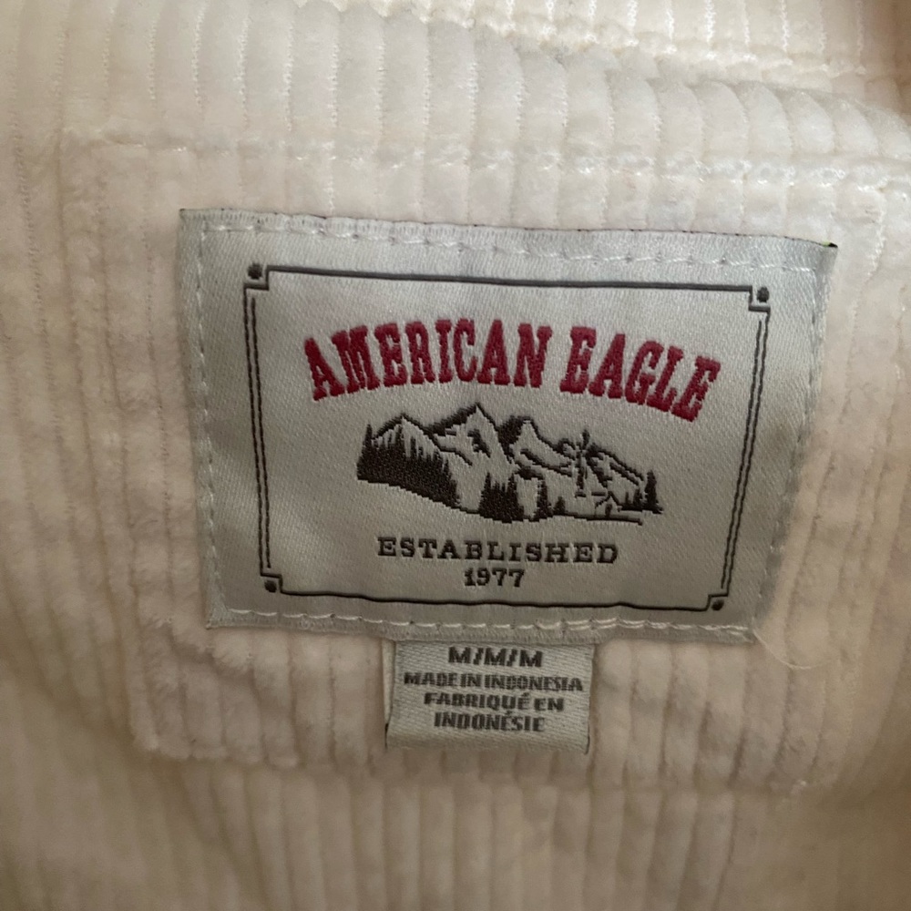 American Eagle Cordaroy Button Up (medium) - Picture 4 of 5